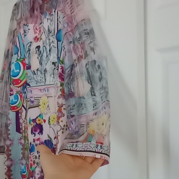 #265NWT French Elegant Temperament High Quality Cartoon Dress. Size: Small - Picture 8 of 15